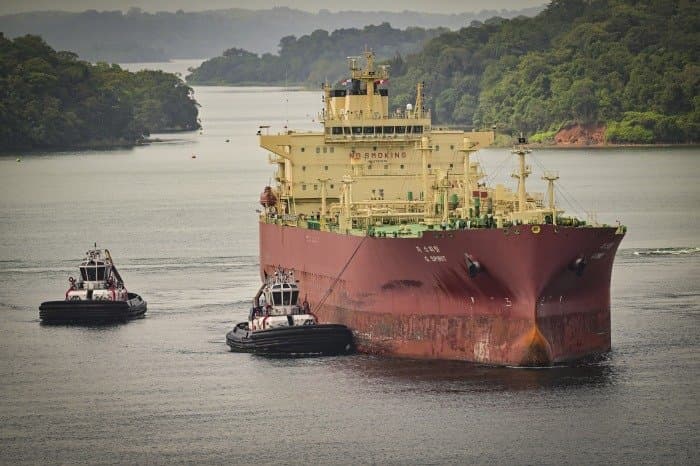 icon for Panama Canal effectively closed by...?