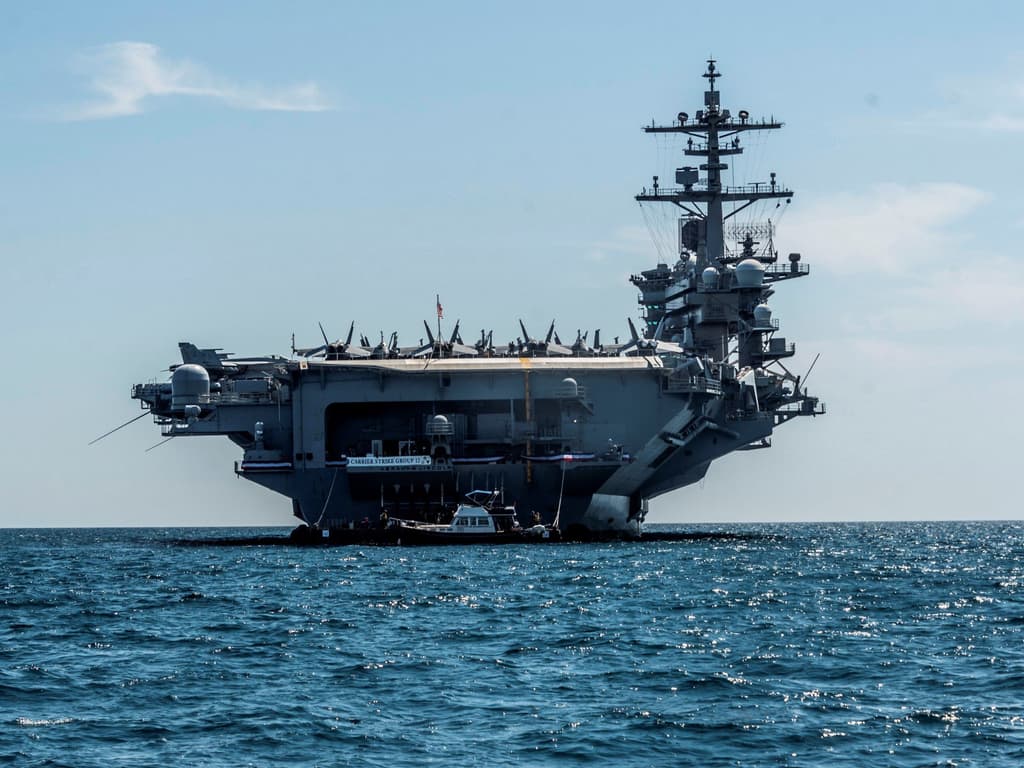 icon for USS Theodore Roosevelt arrives in CENTCOM by...?