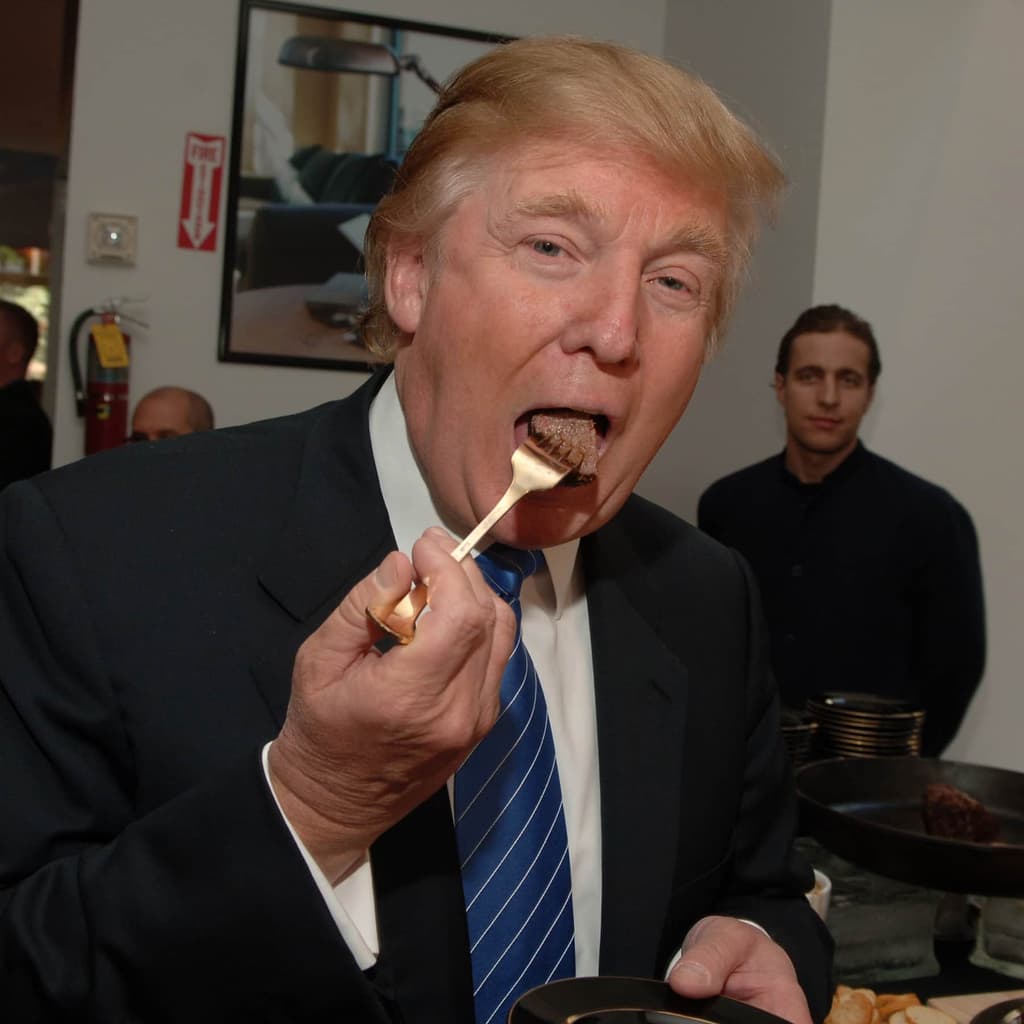 What foods will Trump mention in October?
